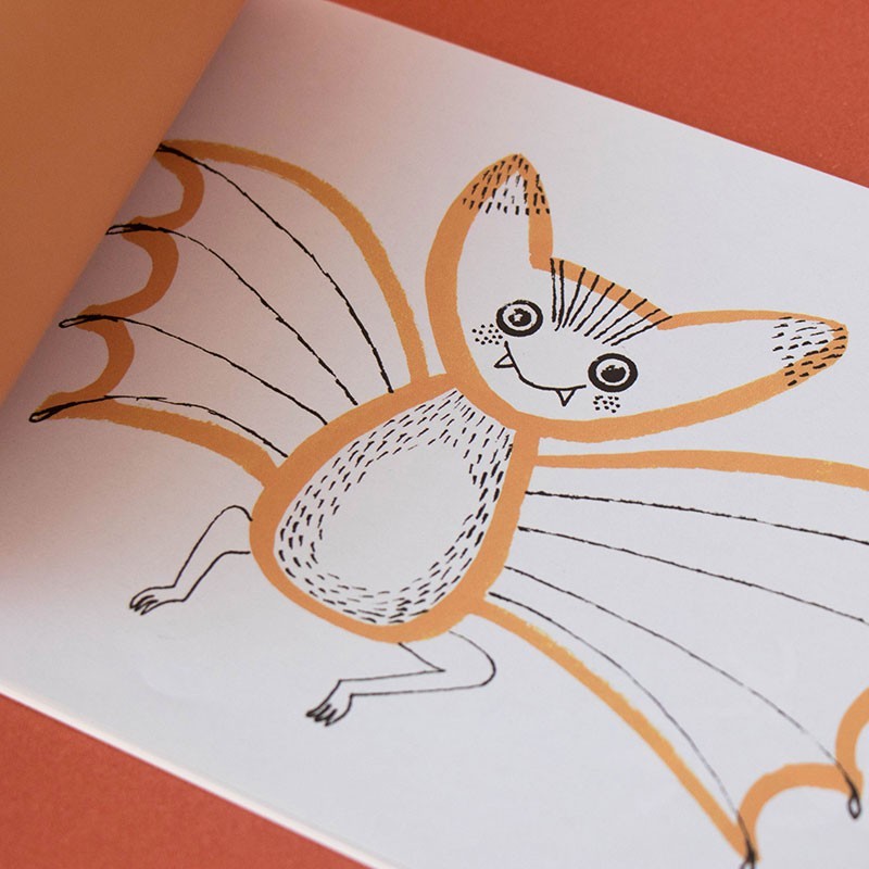 Libreta con pegatinas